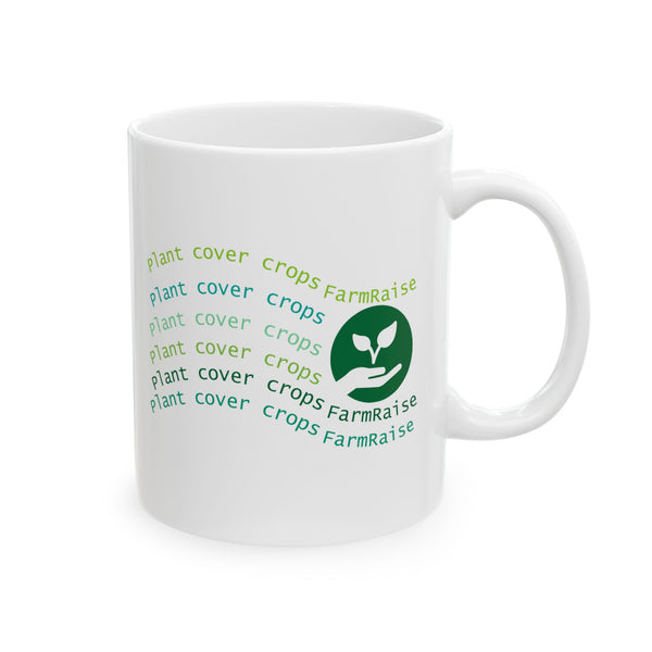 Plant Cover Crops Ceramic Mug, (11oz, 15oz)