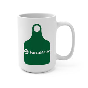 FarmRaise Logo Livestock Tag Mug 15oz