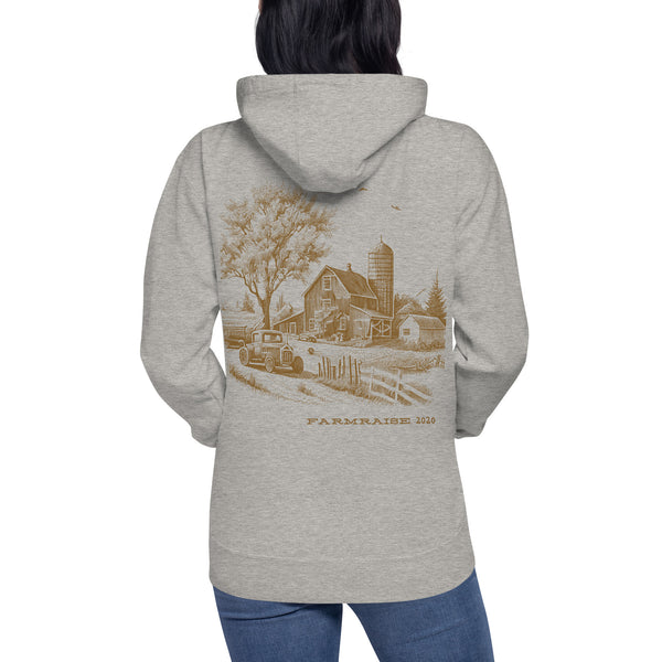 Historic Farm Design Unisex Hoodie