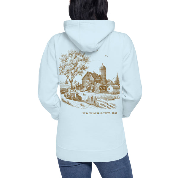 Historic Farm Design Unisex Hoodie