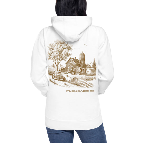 Historic Farm Design Unisex Hoodie