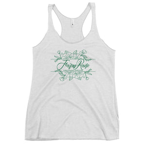 Women's Floral Racerback Tank