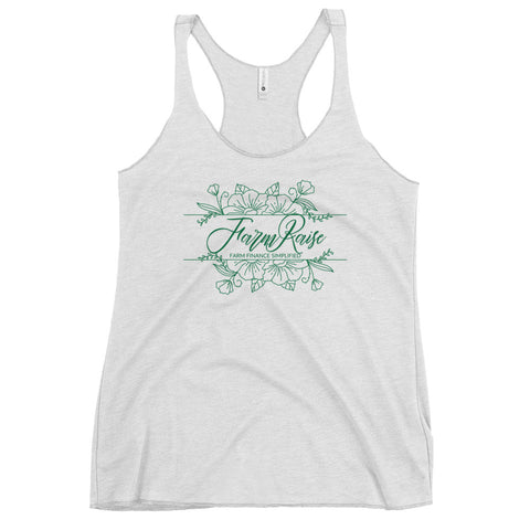 Women's Floral Racerback Tank