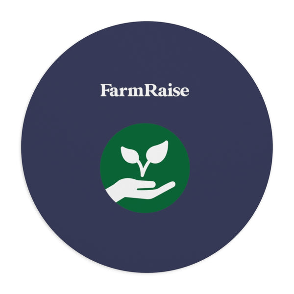 FarmRaise Navy Mouse Pad