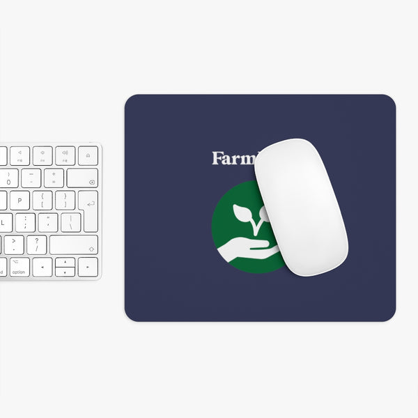 FarmRaise Navy Mouse Pad