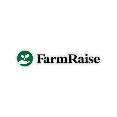 'Classic' FarmRaise Logo Kiss-Cut Stickers