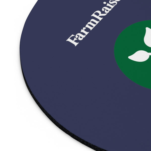 FarmRaise Navy Mouse Pad