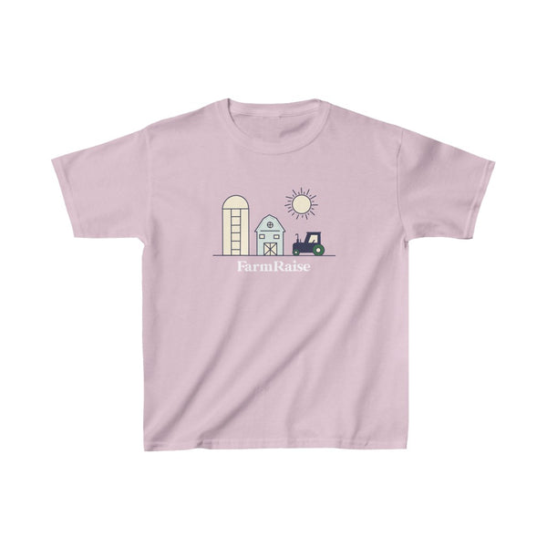 'Simple Farm Scene' Kids Heavy Cotton™ Tee