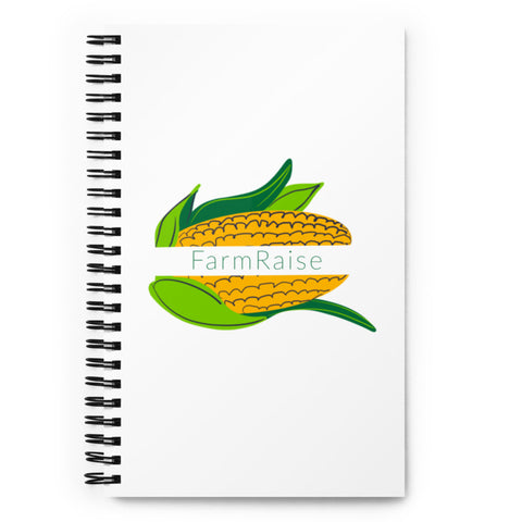 FarmRaise 'Corn' Spiral notebook