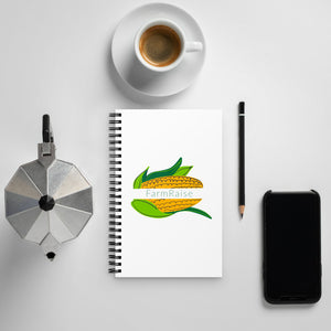 FarmRaise 'Corn' Spiral notebook