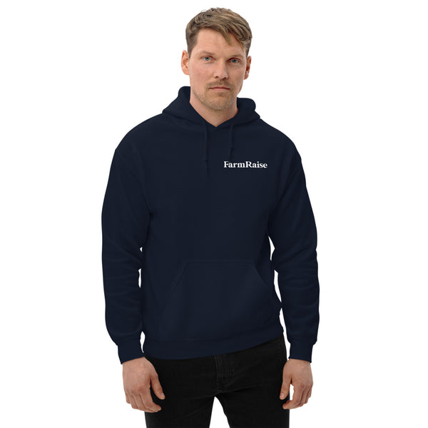 FarmRaise Unisex Hoodie (Logo on the Back)